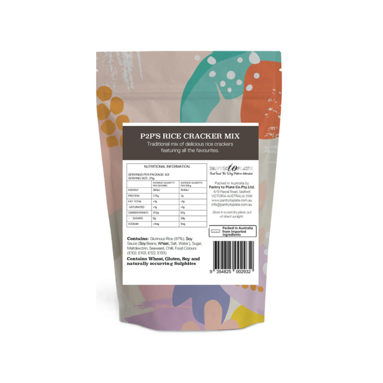 P2P Rice Cracker Mix 170g