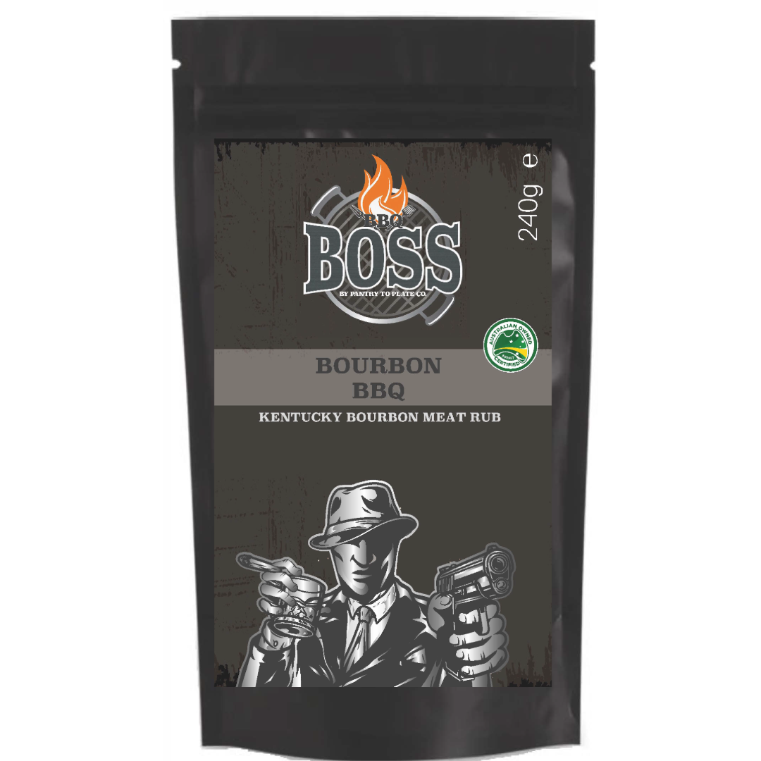 BBQ BOSS Kentucky Bourbon BBQ Meat Rub Pouch
