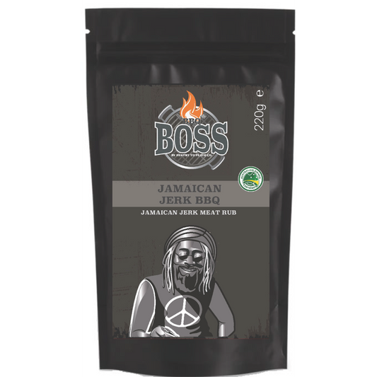 BBQ BOSS Jamaican Jerk BBQ Meat Rub Pouch