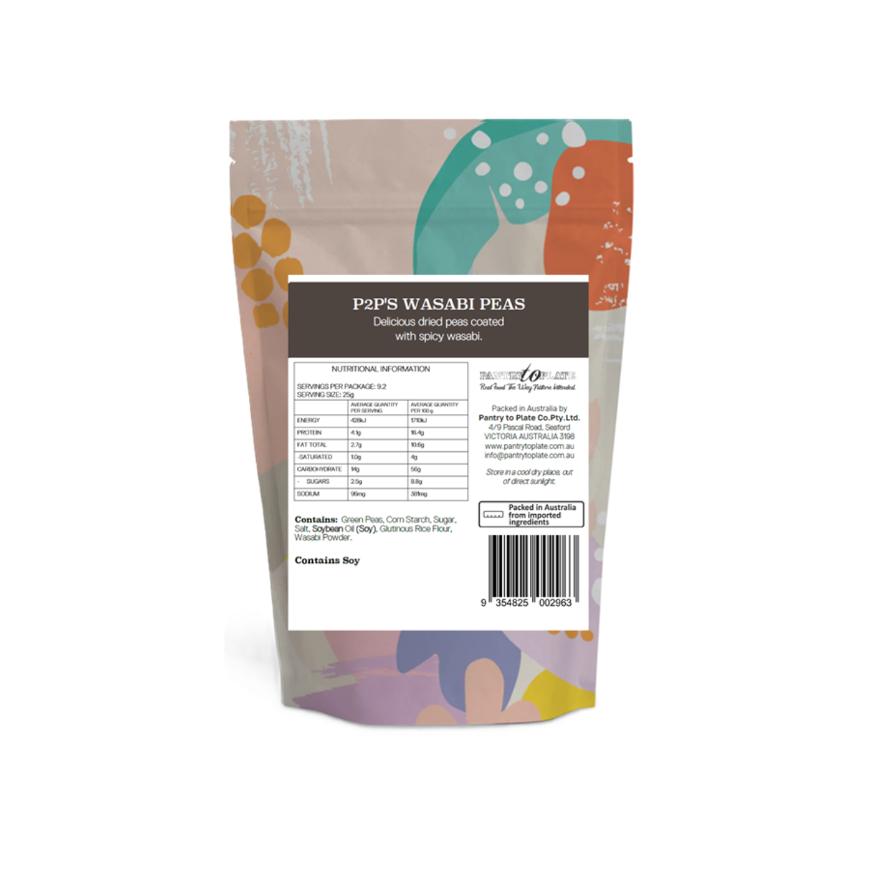 P2P Wasabi Peas 230g