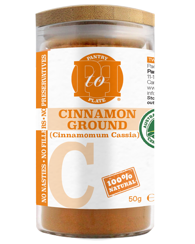 Dried Spice: Cinnamon (Cassia) Ground