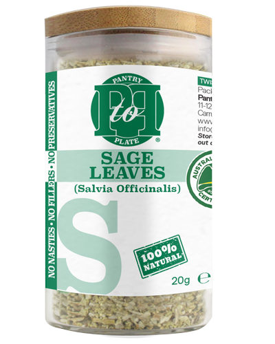 Dried Herb: Sage Leaves Dried
