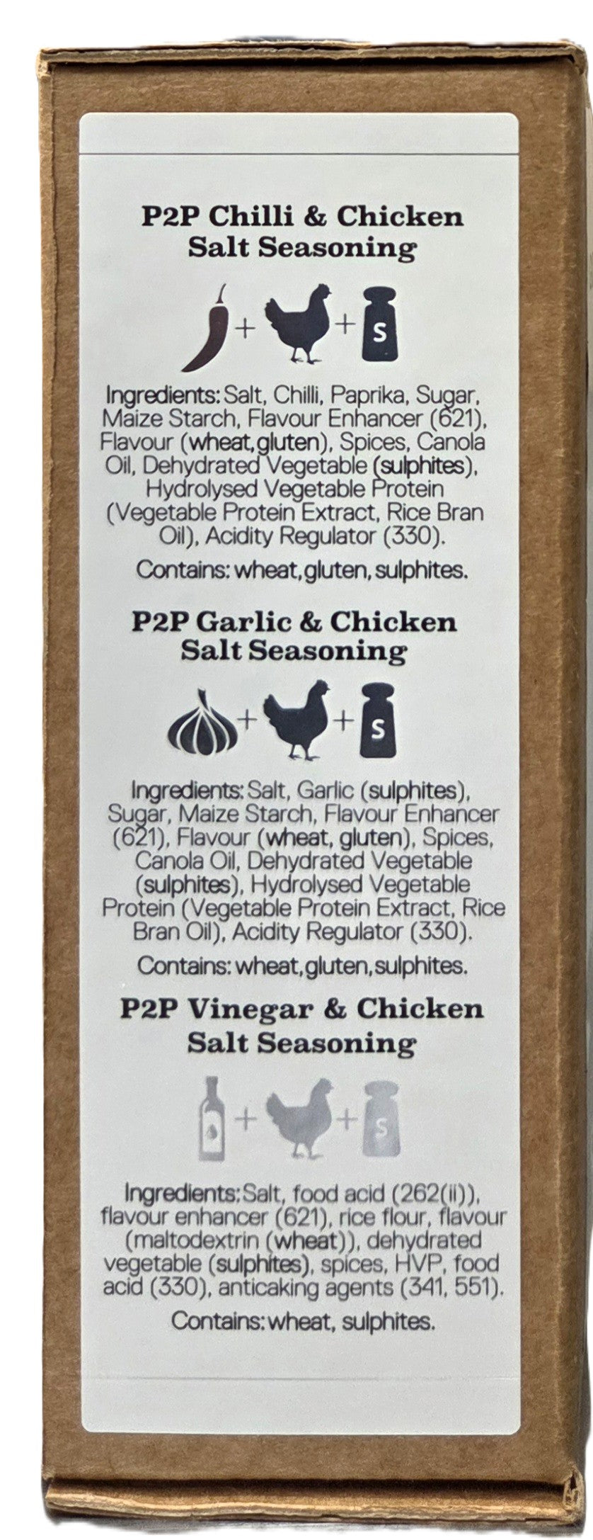P2P Gourmet Chicken Salts Gift Pack
