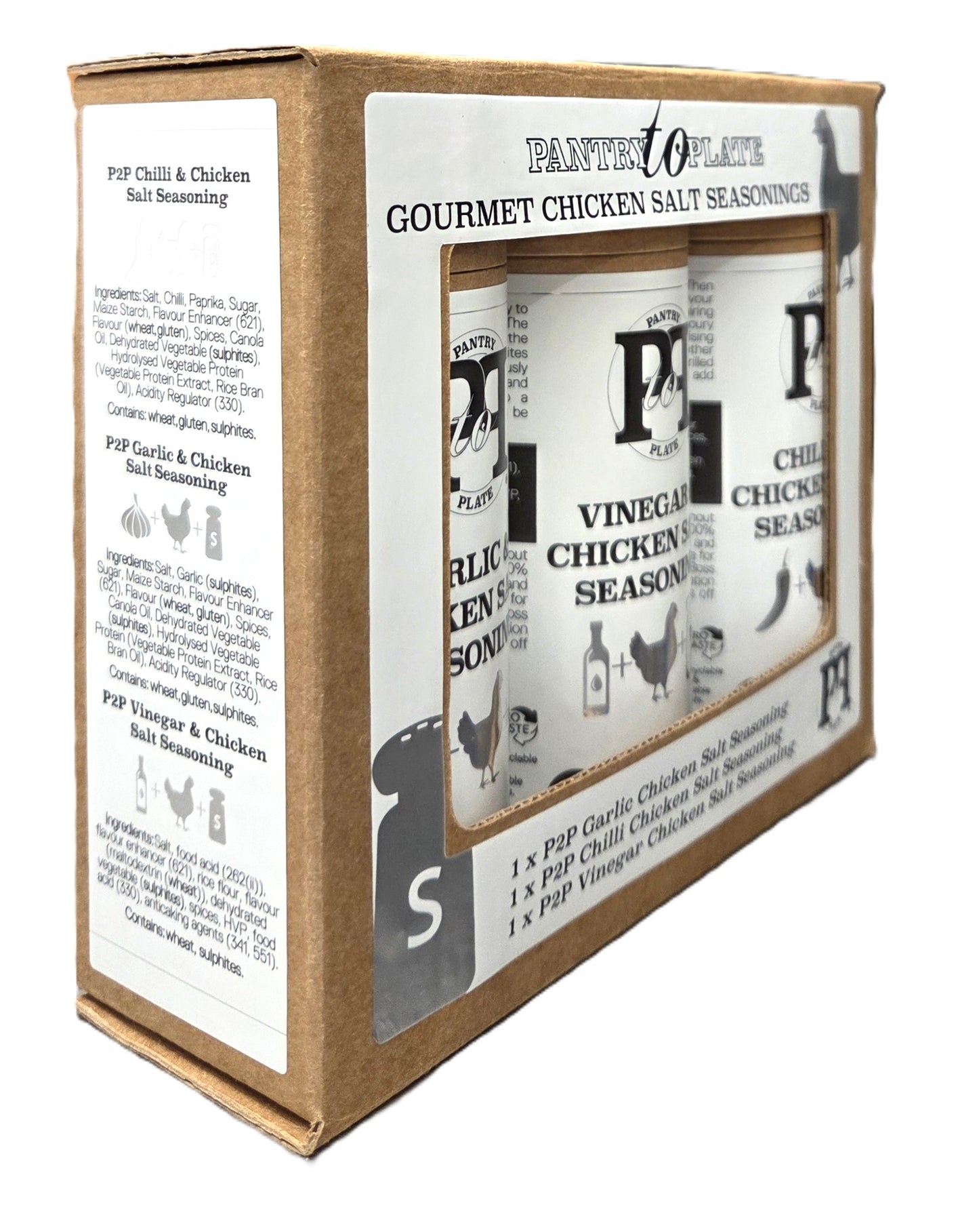 P2P Gourmet Chicken Salts Gift Pack