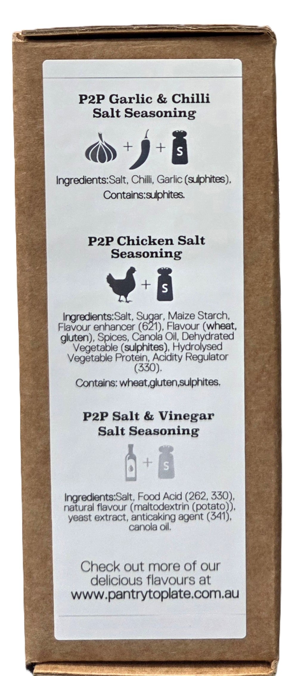 P2P Gourmet Salts Gift Pack