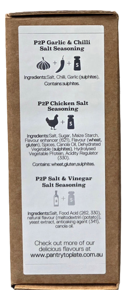 P2P Gourmet Salts Gift Pack