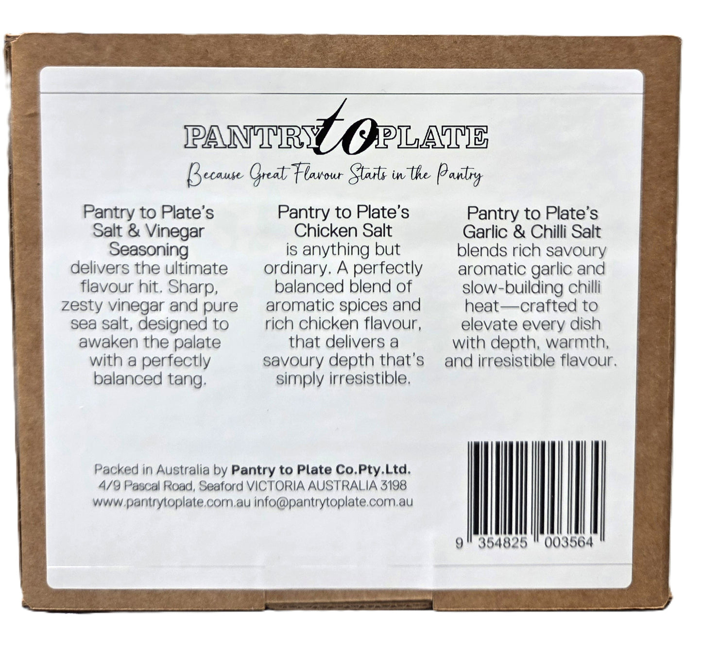 P2P Gourmet Salts Gift Pack
