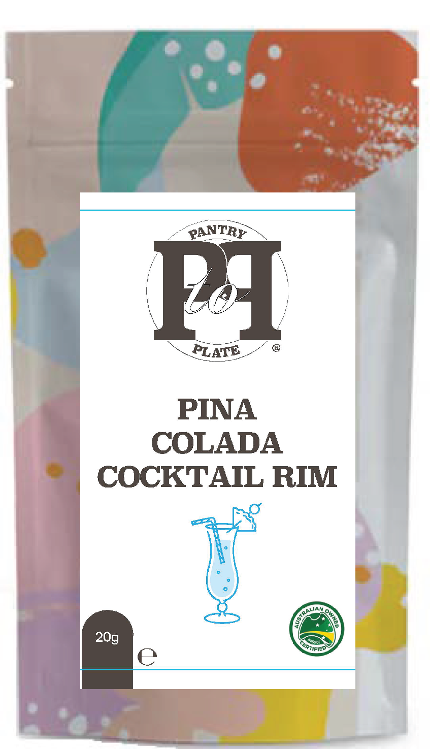 Pina Colada Cocktail Rim