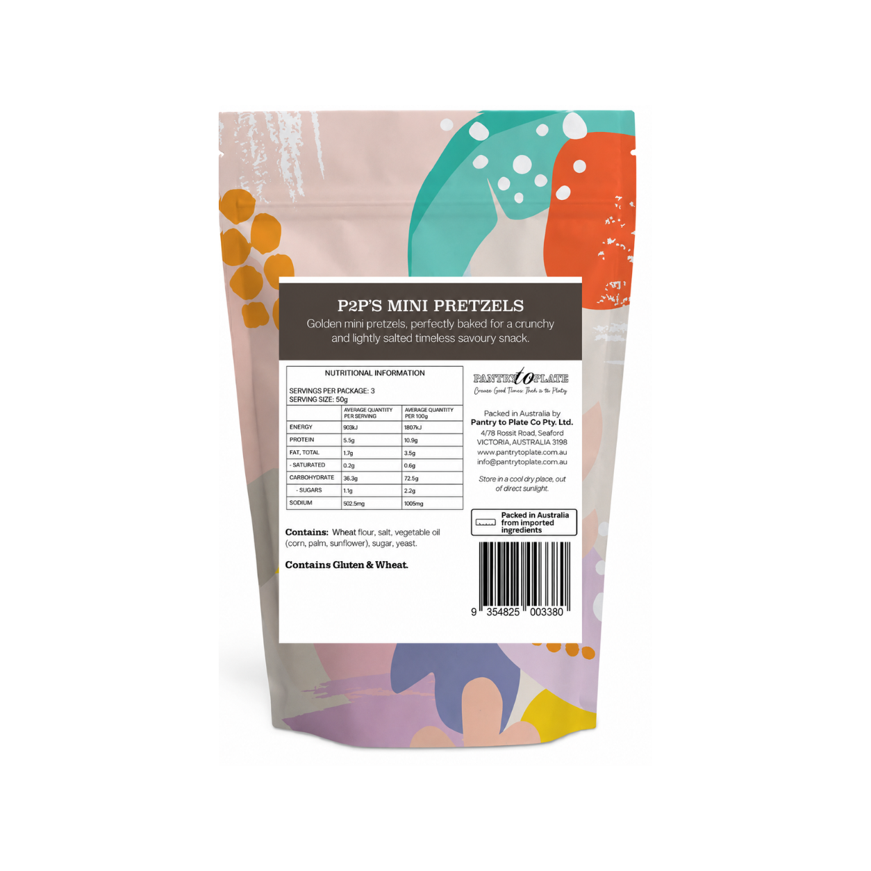 P2P Mini Pretzels 150g