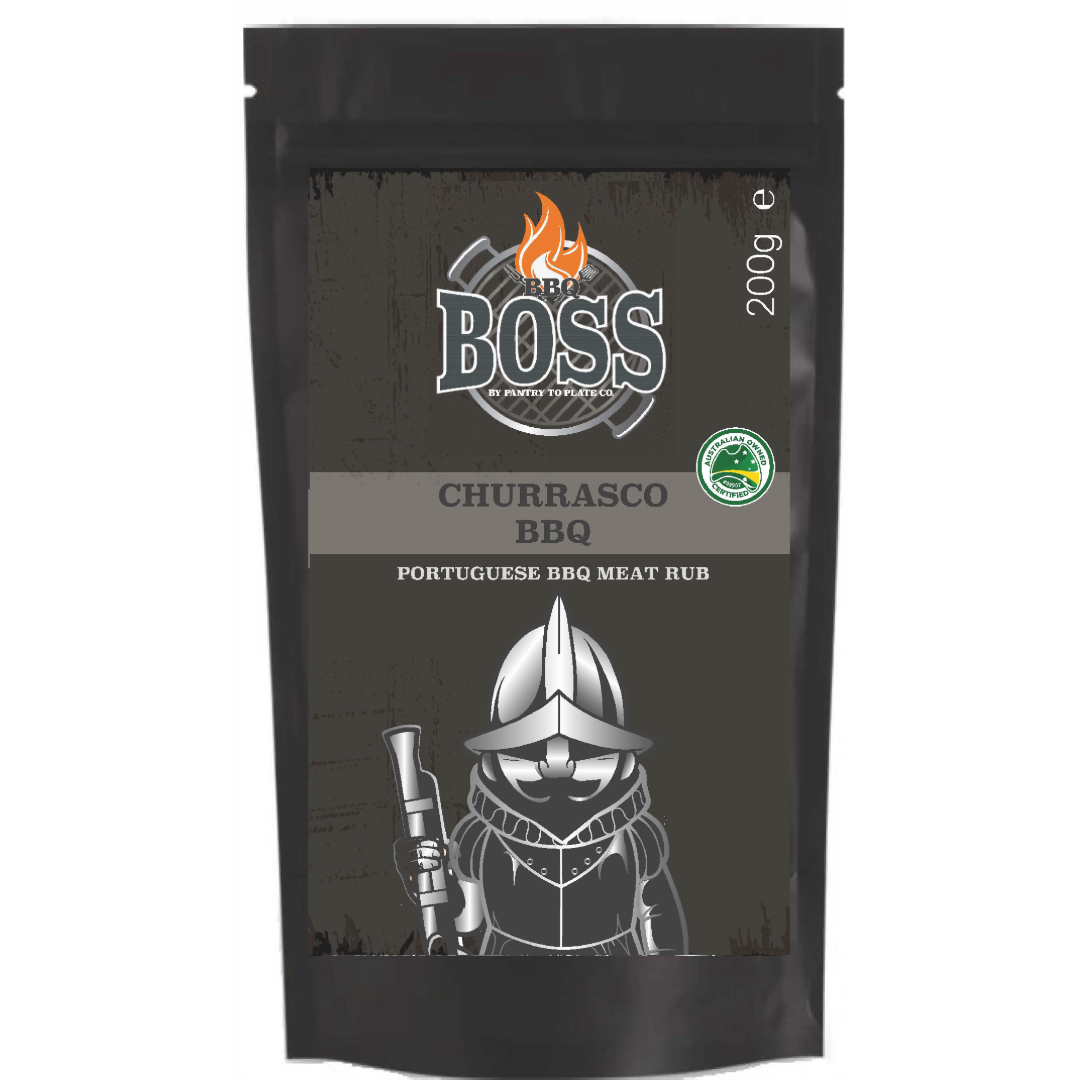 BBQ BOSS Churrasco BBQ Meat Rub Pouch