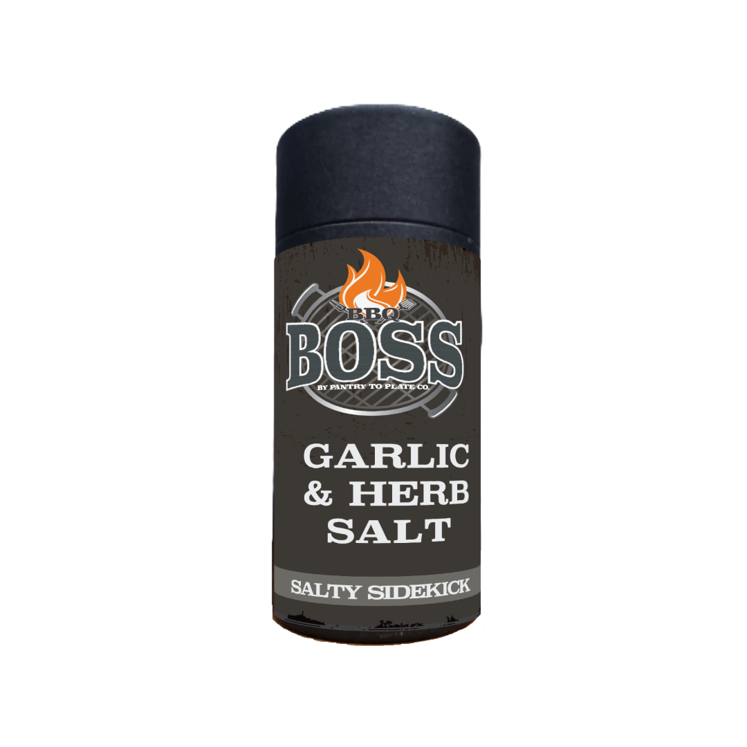 BBQ BOSS Garlic & Herb Salt 50g