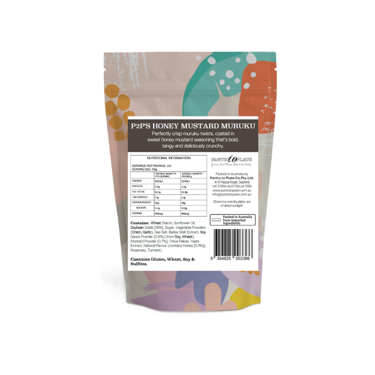 P2P Honey Roasted Cashews 330g