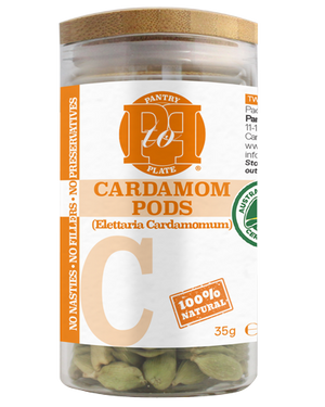 Dried Spice: Cardamom Pods Green